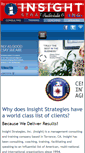 Mobile Screenshot of insightstrategies.com
