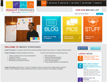 Tablet Screenshot of insightstrategies.net